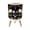 Color 4, variant on Small Trash Can with Lid Mystical Gold Boho Witchy Celestial Sun Astrology Witch 1.8 Gallon Dog Proof Trash Can Round Garbage Can Waste Bin Wastebasket for Bathroom Bedroom Living Room