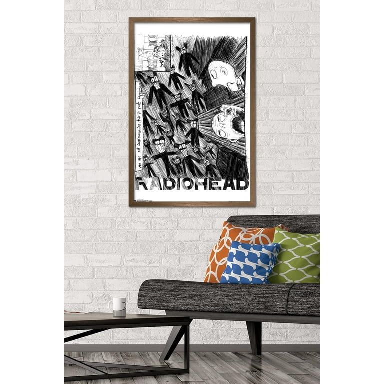Radiohead - Scribble Wall Poster, 22.375
