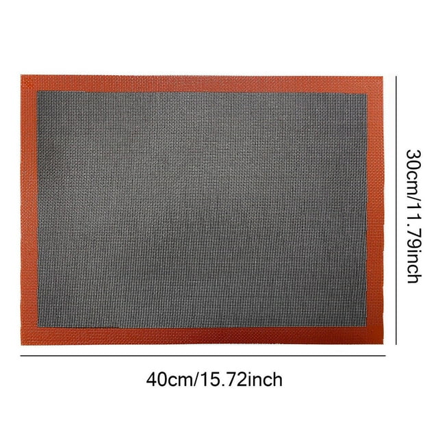 Agiferg Tapis de Cuisson en Silicone Perforé Pain Macaron Biscuits Tapis de Four Antiadhésif