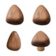 thumbnail image 3 of 4 ganchos de madera para abrigos, perchas para gabinetes, multiusos, ligeros y modernos. Triángulo, 3 of 9