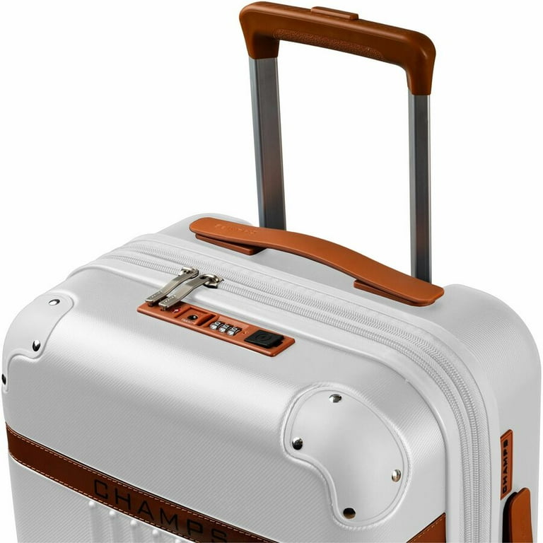 CHAMPS Vintage Collection, Hardside Carry-on, Ivory - Walmart.com