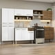 thumbnail image 2 of Cocina Integral 293cm Con Tarja Emilly Madesa 08 Marrón/Blanco, 2 of 10