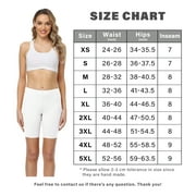 wirarpa Women's Cotton Boy Shorts Underwear Anti Chafing Soft Biker Short Plus Boy Shorts Panties Multicolor Size 7