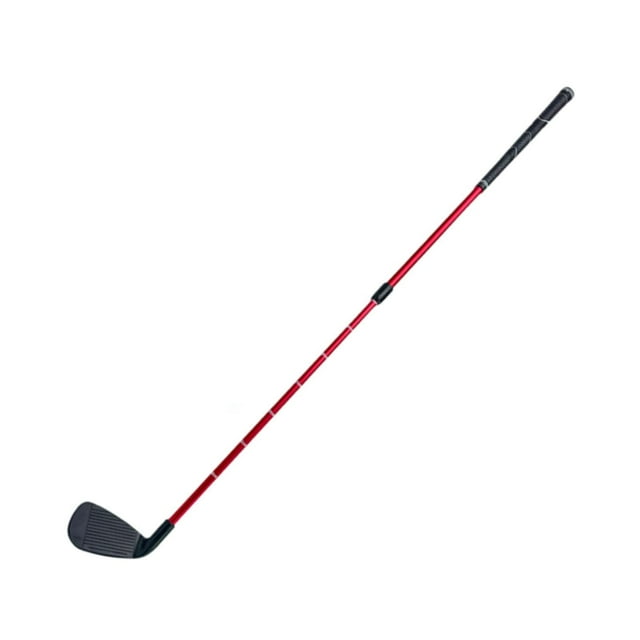 ZLight Golf Chipping Practice Tool Right Handed Adjustable Chipper With Scale Line Comfortable Grip Golf Chipper Club Red