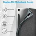 thumbnail image 6 of Fintie Slim Case for Samsung Galaxy Tab S9 11 Inch 2023 Model (SM-X710/X716B/X718U) with Built-in S Pen Holder, Soft TPU Smart Stand Back Cover Auto Wake/Sleep Feature, Gray, 6 of 9