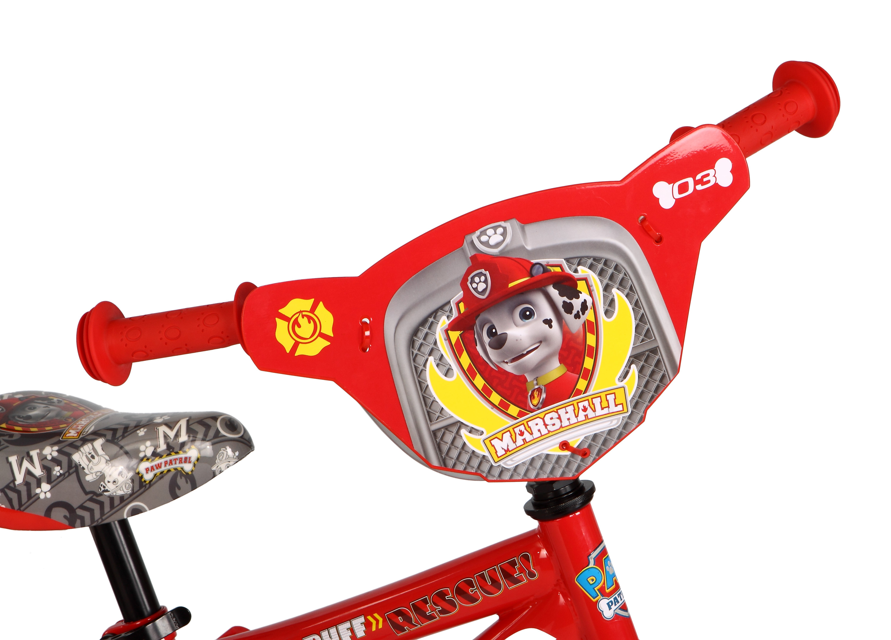 paw patrol bike marshall