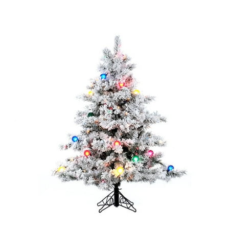 vickerman flocked alaskan 4 5 white artificial christmas vickerman flocked alaskan 4 5 white artificial christmas