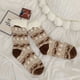 thumbnail image 1 of 3 uds calcetines de pantuflas borrosos antideslizantes forro polar de invierno cálidos y acogedores calcetines gruesos y esponjosos de Navidad-en calcetines de tubo, 1 of 5