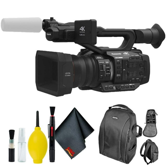 Panasonic AG-UX180 Caméscope Professionnel 4K de Qualité Supérieure - Ensemble Standard