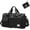 Black, variant on Foldable Travel Duffel Bag with Shoes Compartment, Overnight Bag with Wet Pocket & Trolley Sleeve, Weekender Bags for Women(A-grayish purple)