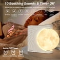 thumbnail image 3 of Reloj despertador AIRIVO Sunrise con luz de luna, doble alarma y 15 sonidos, 3 of 7
