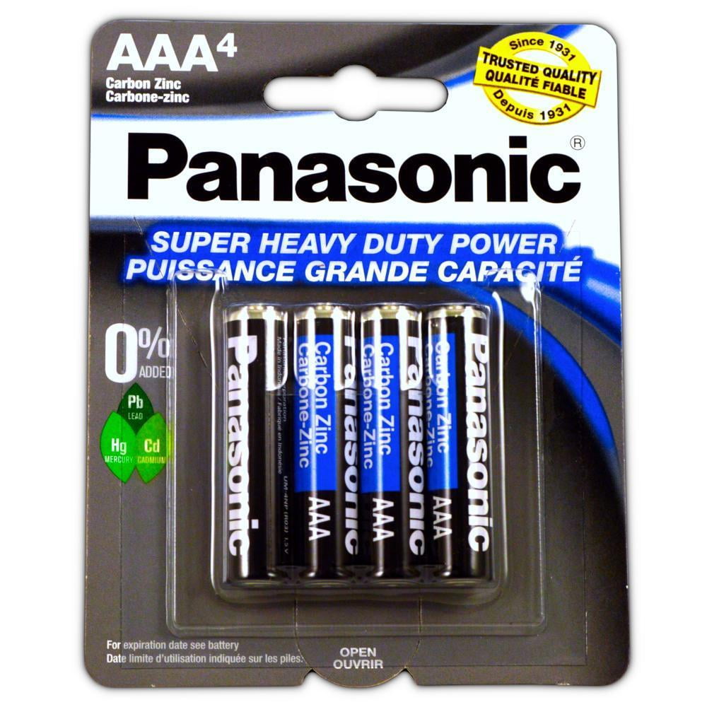 12Pc Size C Panasonic Batteries Super Heavy Duty Power Zinc Carbon 