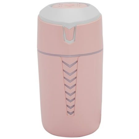 

400Ml Humidifier Essential Oil Diffuser Car Usb Fogger Mist Maker with Led Night Lamp Pink