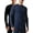 Black+Navy, variant on COOPLUS Mens Thermal Underwear Two Tops