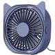 thumbnail image 2 of Mini ventilador creativo con orejas de gato usb-azul Ormromra 220145-3, 2 of 8