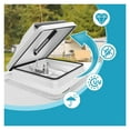 thumbnail image 1 of Premium RV Ventilation Couverture de Puits de Lumière - Pièces de Rechange Indispensables pour Remorque RV, 1 of 6