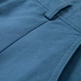 thumbnail image 5 of Yaoyar Mens Hiking Cargo Shorts Summer Casual Fashion Pockets Zipper Button Comfortable Shorts Cargo Lightweight Quick Dry Athletic Running Workout Shorts, 5 of 8