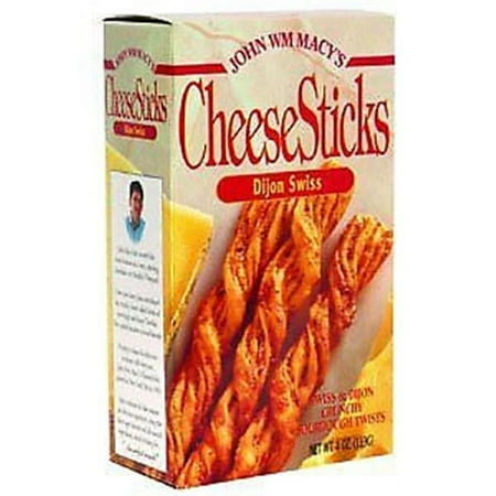 JOHN WM. MACY'S, CHEESE STICKS, DIJON SWISS