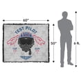 thumbnail image 2 of Top Gun: Maverick Blanket, 50"x60" Test Pilot Woven Tapestry Cotton Blend Fringed Throw Blanket, 2 of 6
