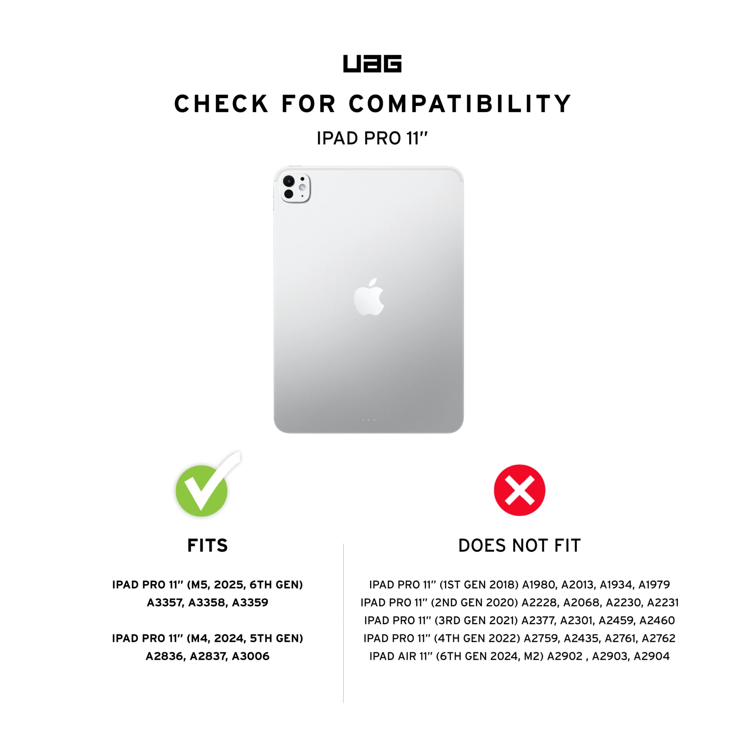 UAG iPad Pro 11" Case M5 2025 6th Gen, M4 2024 5th Gen A3357 A3358 A3359 A2836 A837 A3006, Adjustable Multi-Angle Stand Folio Cover w/Pencil Holder, Metropolis SE Olive