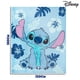 thumbnail image 5 of Manta polar Disney Stitch, 150 cm x 130 cm, azul claro, 5 of 6