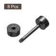 thumbnail image 3 of Unique Bargains 8Pack Métal Sac Sangle Connecter Boucles, 19x29mm Bourse Vis Rivets de Fixation (Noir Métallique), 3 of 7