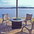 thumbnail image 6 of Blue Ridge Brand 1" Reflective Fire Glass Cubes - Professional Grade Fire Pit Glass Squares - Green - 20 Pound, 6 of 6