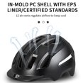 thumbnail image 3 of WEST BIKING Ciclismo Casco Protección Equipo Montar Casco Seguro Ciclismo Equipo Hugtrwg Para estrenar, 3 of 9