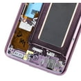 thumbnail image 2 of Esource Parts Samsung Galaxy S9 OLED Assembly With Frame Lilac Purple Service Pack, 2 of 7