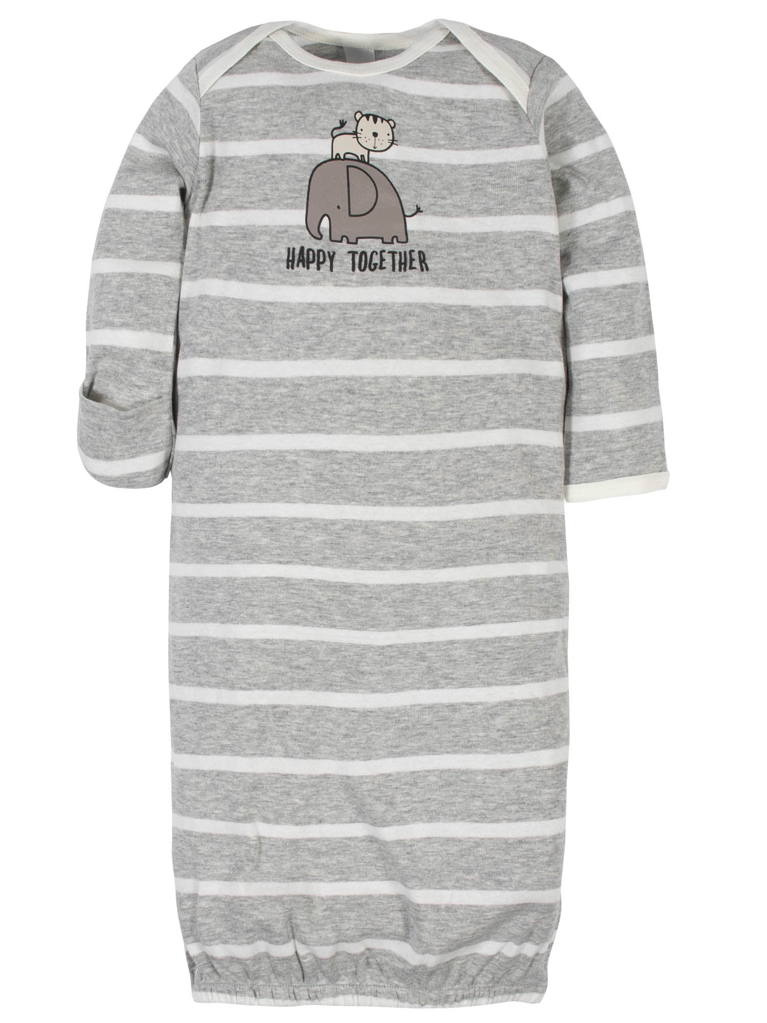 Buy Gerber Baby Boy Lap Shoulder Gowns With Mitten Cuffs, 4Pack Online
