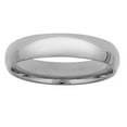 thumbnail image 3 of Pompeii 14k White Gold 5mm Plain Comfort Fit Wedding Band (,), 3 of 3