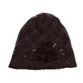 thumbnail image 2 of Sales 2026 Under $5 Coffee Beanie GIJNRIUIUA Lace Head Flower Slouchy Cap Women Baggy Hat Turban Baseball Caps Muslim Headwear, 2 of 2