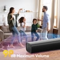 thumbnail image 3 of Barra de sonido RIOWOIS para Smart TV, diseño compacto, montaje en pared, 3 of 6