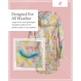 thumbnail image 5 of URBAN REPUBLIC Womens Rain Jacket Lightweight Insulated Water Resistant Windbreaker for Women, 5 of 7
