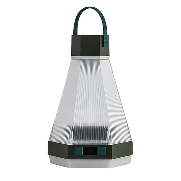 Luz LED Recargable para Acampar, Lámpara Colgante para Exteriores con Brillo Ajustable, Ideal para Acampar. B
