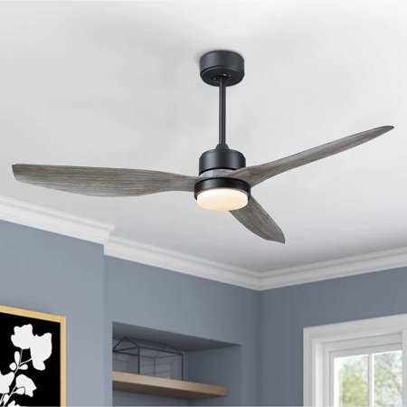 

52-inch Integrated LED Reversible 3-blade Smart Ceiling Fan