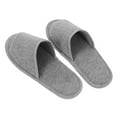 thumbnail image 5 of FELTECHELECTR 1 par de pantuflas para invitados: sandalias ligeras y de punta abierta para mayor comodidad. Pantuflas antideslizantes para mujer y hombre. Suministros para hoteles., 5 of 5