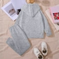 thumbnail image 5 of Taybagh First Birthday Outfit Girl Hooded Spring Toddler Girl Clothes Loose Fit Sports Sets Fashionable Tracksuit, 5 of 5