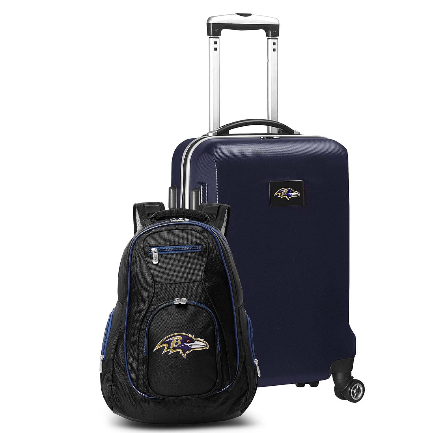 Baltimore Ravens 2Piece Backpack & CarryOn Set Navy