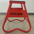 thumbnail image 3 of Dirtbag Brands Motorcycle Motocross Dirtbike Floor Mount Jack Stand, Red, 3 of 7