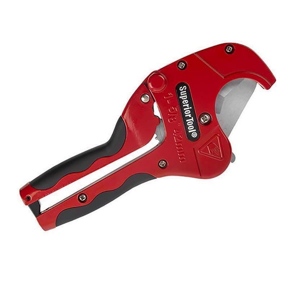 Superior Tool 37100 Pipe Cutter Ratchet Cutting Stainless Steel Blade