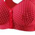 thumbnail image 5 of OVAFBAU Bras for Women Supportive Seamless Push Up Bra T-Shirt Bra Plus Size Wireless Bra Front Closure Fixed Cup Push Up Shaping Tank Women Underwears, 5 of 5