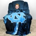 thumbnail image 3 of College Covers North Carolina Tar Heels Sublimated Soft Throw Blanket, 42" x 60", 3 of 5