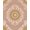 Pink Gold Beige, Pattern 1, variant on ODIKA Pink Boho Pretty Centered Lunar Crisp Ornamental Retro Vintage for Playroom, Bedroom, Reading Nook, Pet Friendly & Kids Safe Play