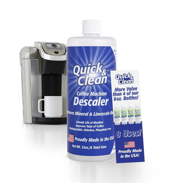 Descalcificador Quick & Clean 946 ml (8 usos) para máquinas de café