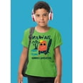 thumbnail image 2 of Cool Monster, Surf Time T-Shirt Juniors -Image by Shutterstock,  x-Small, 2 of 4