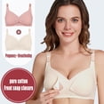 thumbnail image 5 of Nursing Bras For Breastfeeding Seamless Comfort Maternity Bralette Wireless Sleep Bra With Support For Daily Casual Home Wear, 5 of 5
