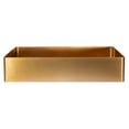 thumbnail image 2 of Eden Bath EB-SS002RG 18.9 x 14.6 in. Rectangular Stainless Steel Vessel Sink with Drain in Rose Gold, 2 of 7