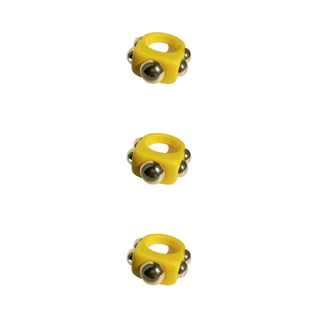 Youkk Beautiful Gold Rings Statement For Fashionable Women Durable Women Rings yellow 3Set
