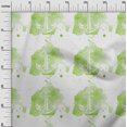 thumbnail image 2 of oneOone Cotton Flex Light Green Fabric Texture & Anchor Hook Watercolor Diy Clothing Quilting Fabric Print Fabric By Yard 40 Inch Wide, 2 of 4